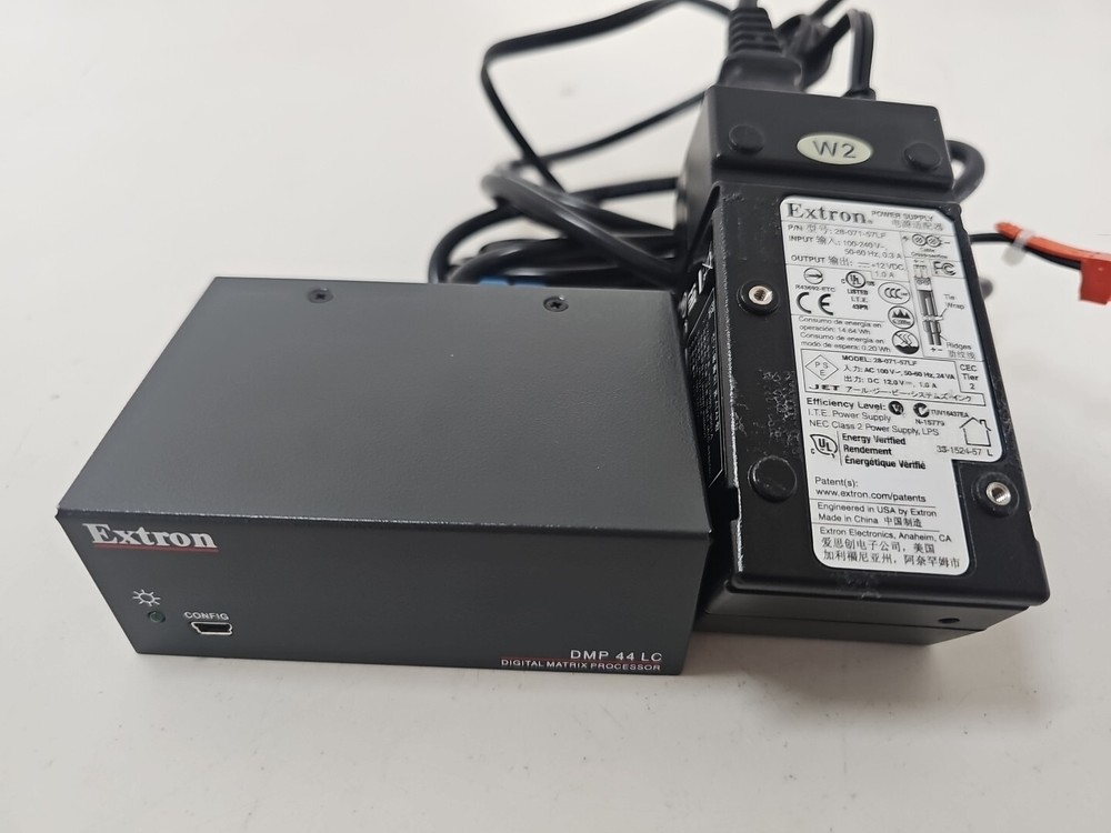 Extron DMP 44 LC Digital Matrix Processor with Ac Adapter