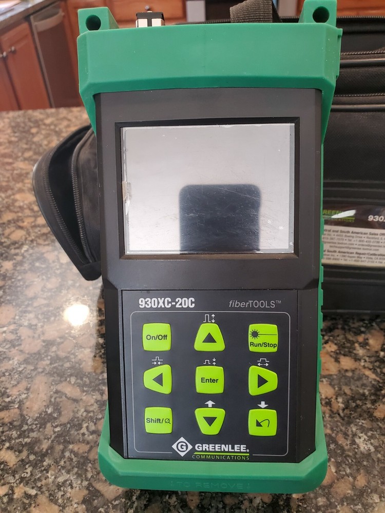 Greenlee 930XC-20C Optical Time-Domain Reflectometer