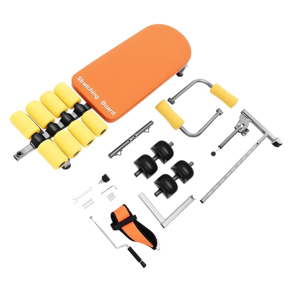 Inline Back Stretch Bench Portable Inversion Traction Table Multi-purpose Wor...