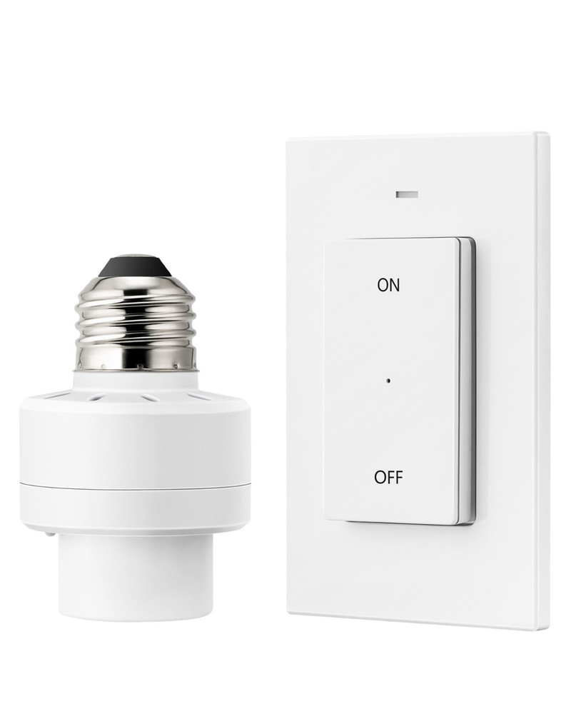DEWENWILS Remote Control Light Socket,Wireless Light Switch for Pull Chain Light
