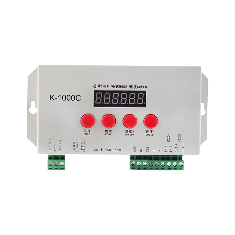 LED Strip Dimmer and Programmable Controller for Color-Changing LED Strips