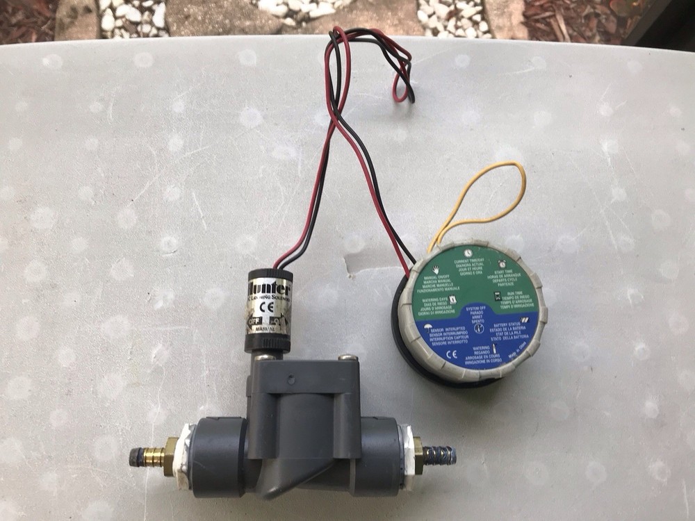 HUNTER SRV Flow Sprinkler Valve W/ Station Battery Controller