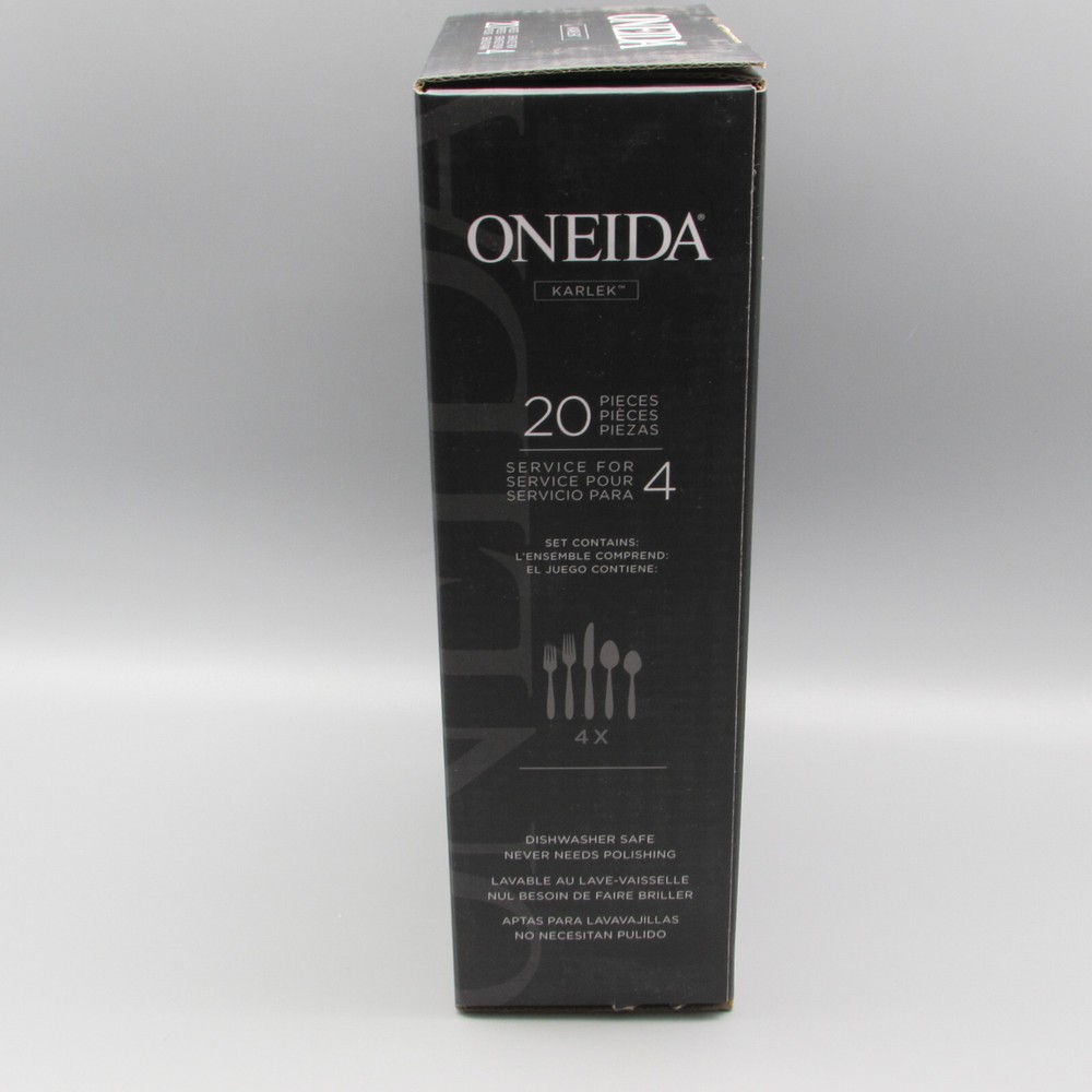 Oneida Stainless Flatware - BARDON - Service for Four - 20pc Set N/O