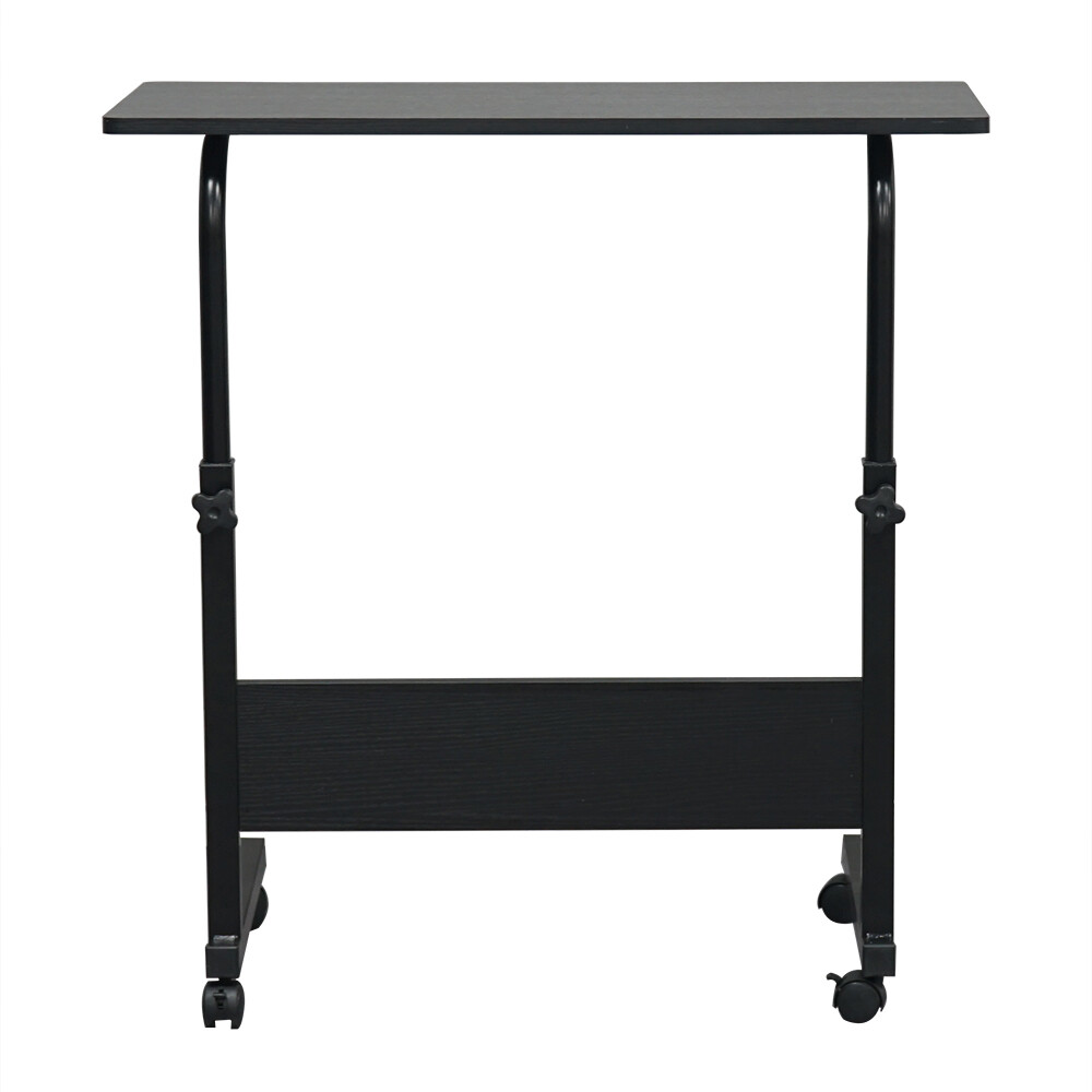 31.5'' Tabletop Black Adjustable Computer Desk, Ergonomic Portable Laptop Table