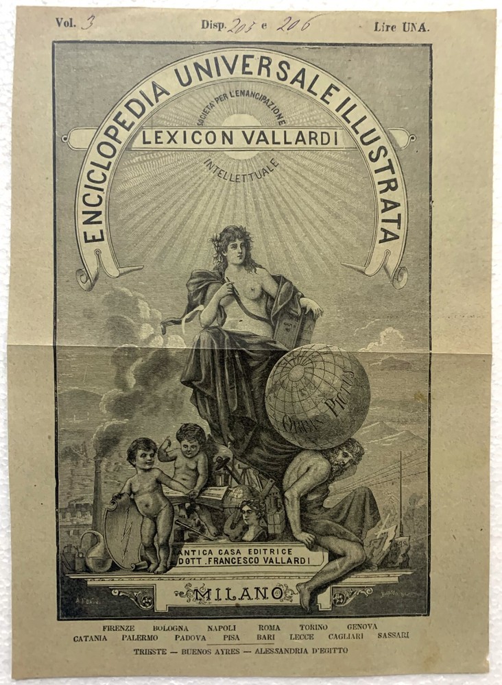 UNIVERSAL ILLUSTRATED ENCYCLOPEDIA BINDING COVER VOL.3