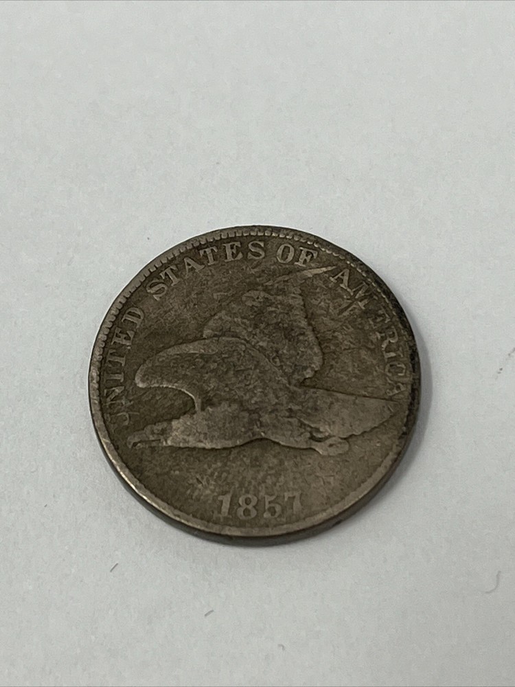 1857 FLYING EAGLE CENT US TYPE COIN #1186