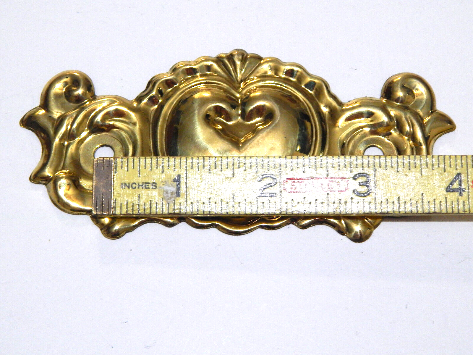 Victorian Drawer Pull For Antique Furniture With 3" Center Dresser Chest