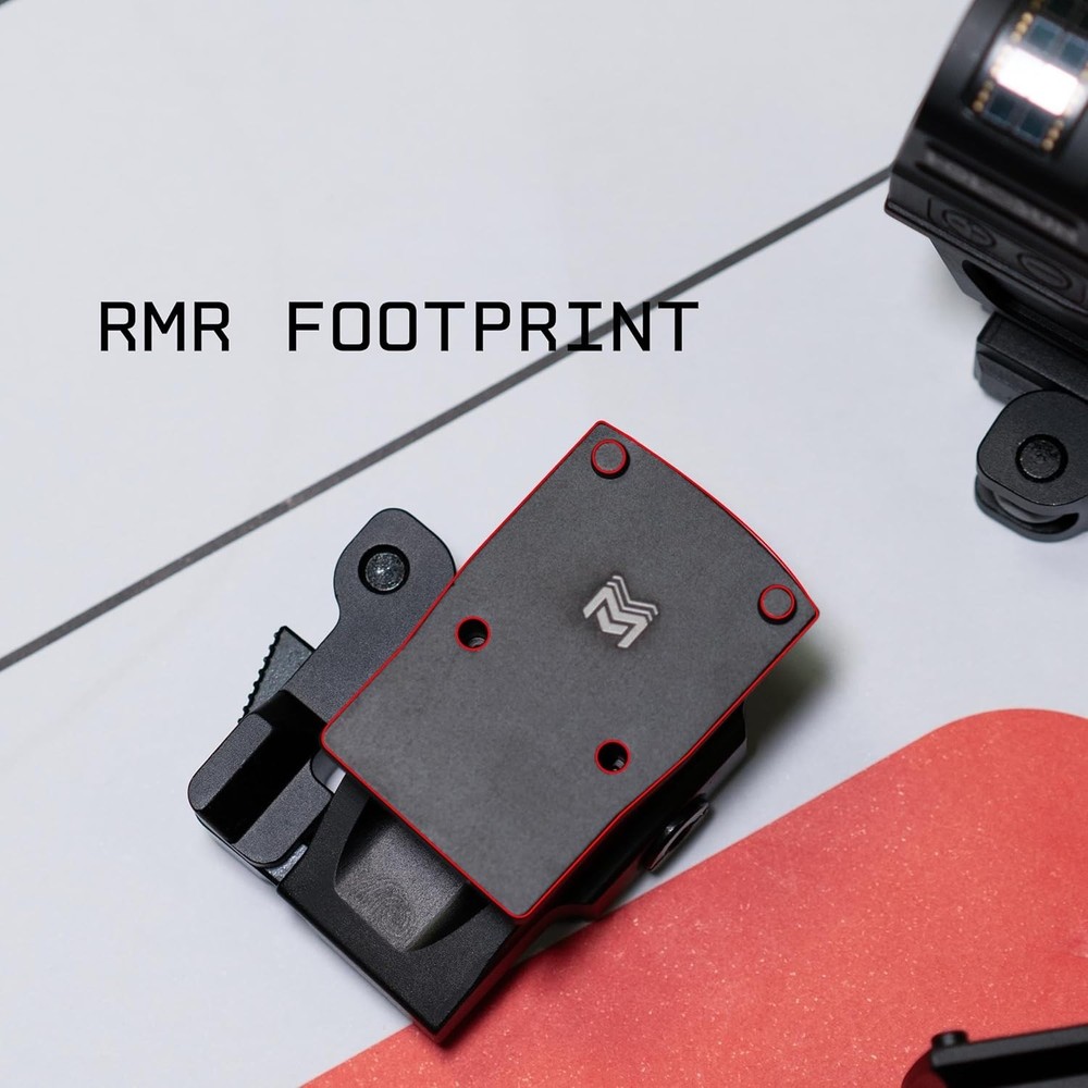 RMR-Compatible Red Dot Mount with QD Quick Release - Lightweight & Durable