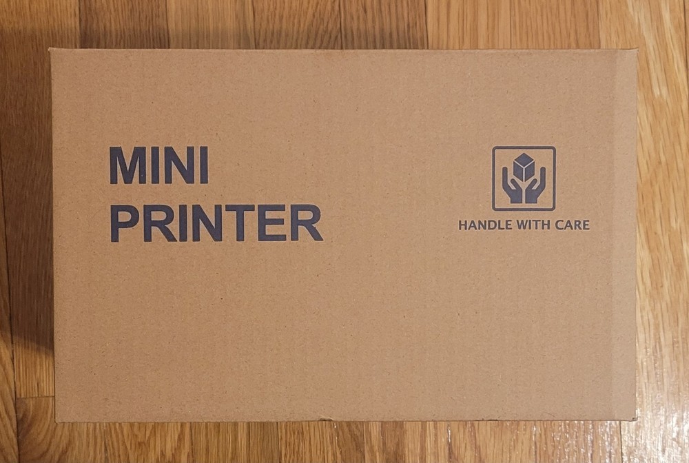 Mini Thermal Receipt Printer Model XK300 NEW OPEN BOX