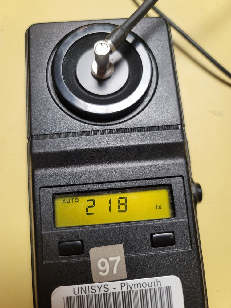 Minolta Illuminance Meter T-1M with Case, strap, tested