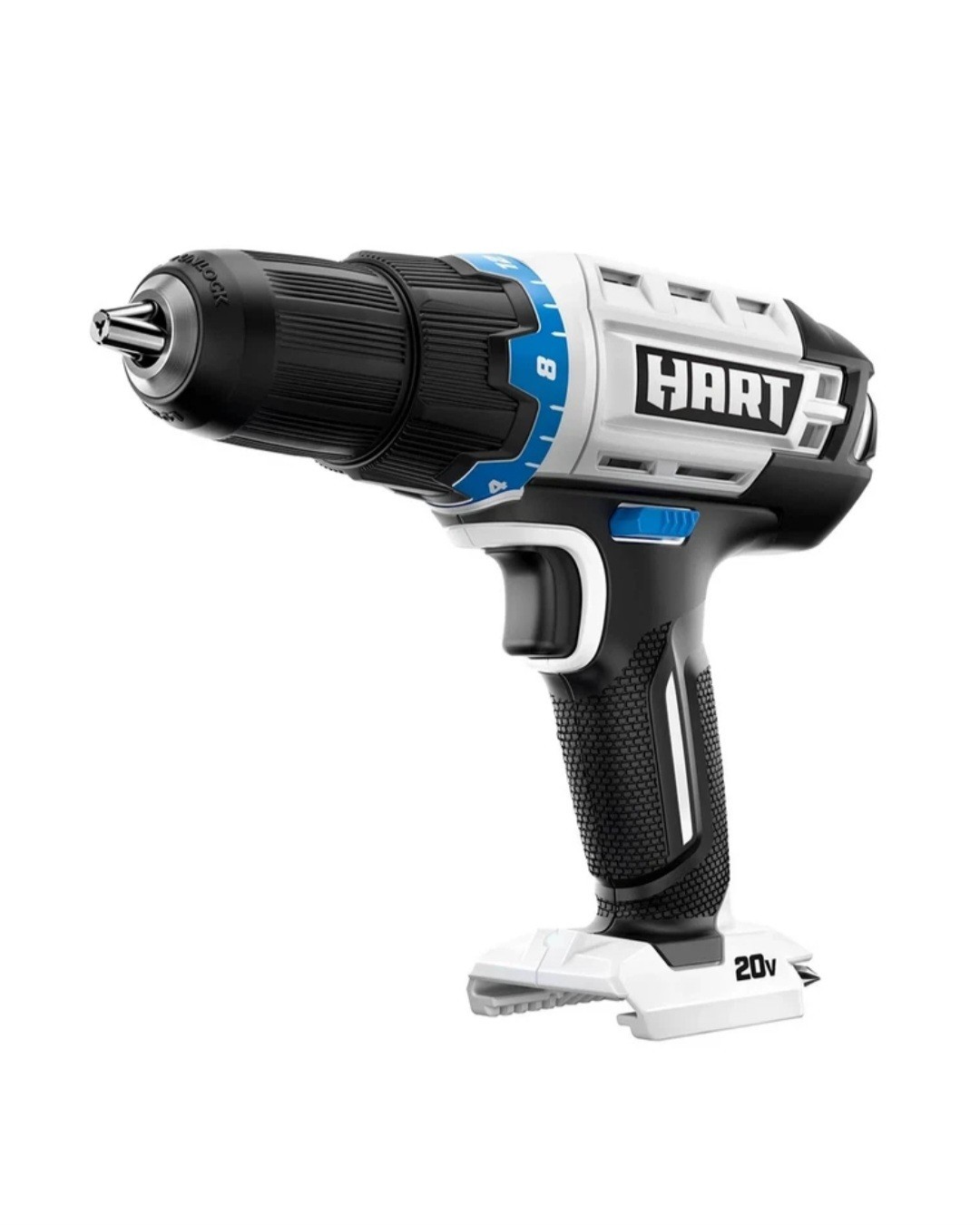 HART 1/2" Cordless Drill/Driver, Tool only, Battery is not included Bulk Packed