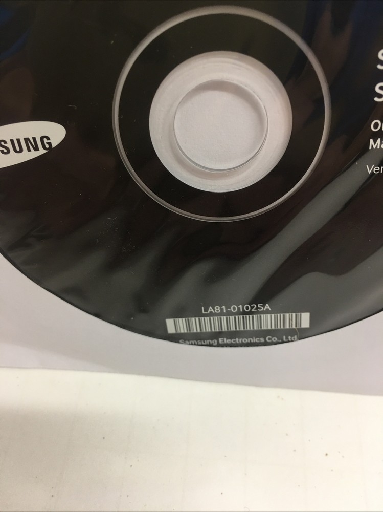 OEM Samsung Solid State Drive Software version 4.5 LA81-01025A SEALED CD DISC
