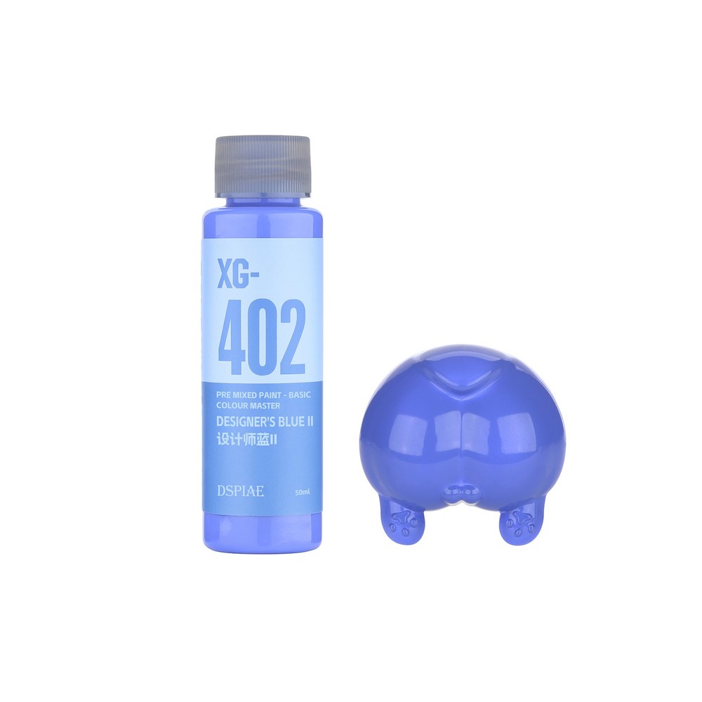 DSPIAE XG Series Water-based Pre-mixed Paint 50ML Basic Color Master