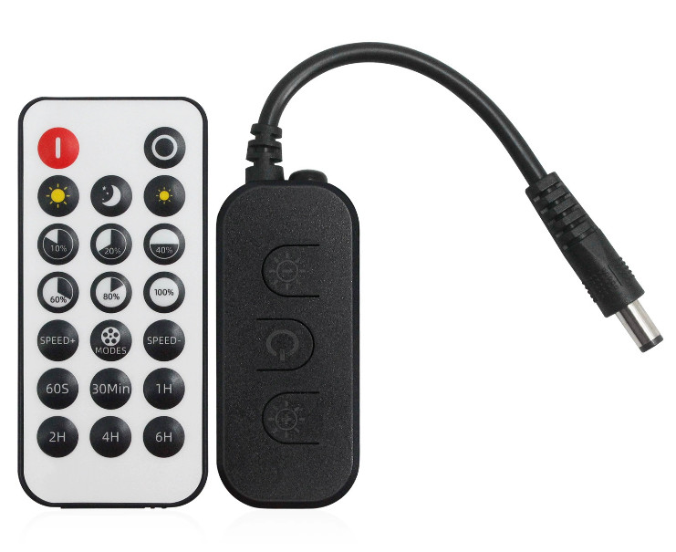 DIY LED Dimmer Controller Single Color 5–24V for Custom LED Projects