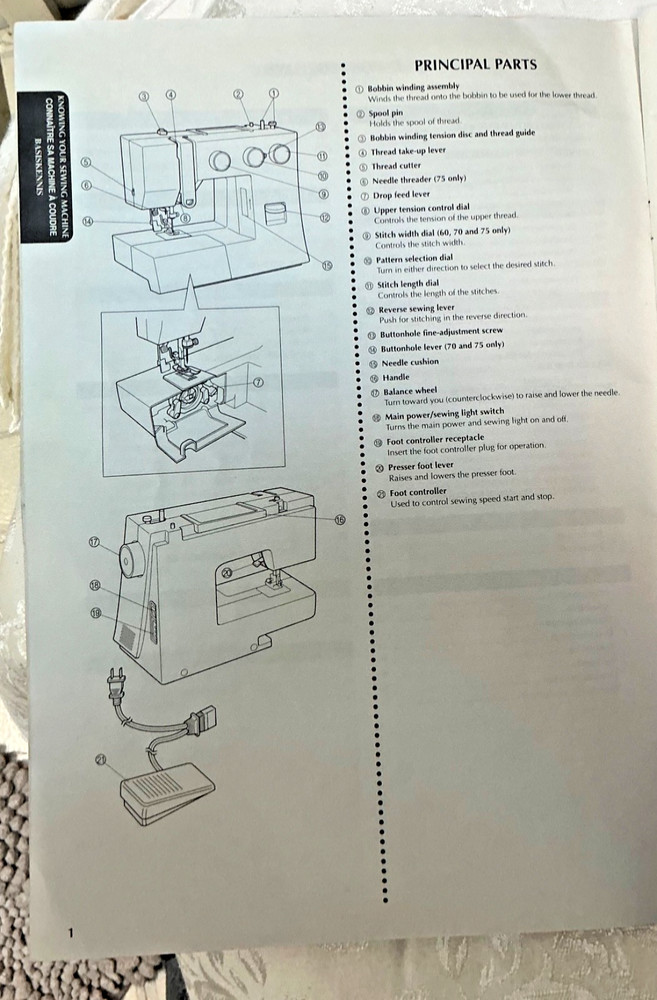 Bernette 50 for Bernina Sewing Machine.