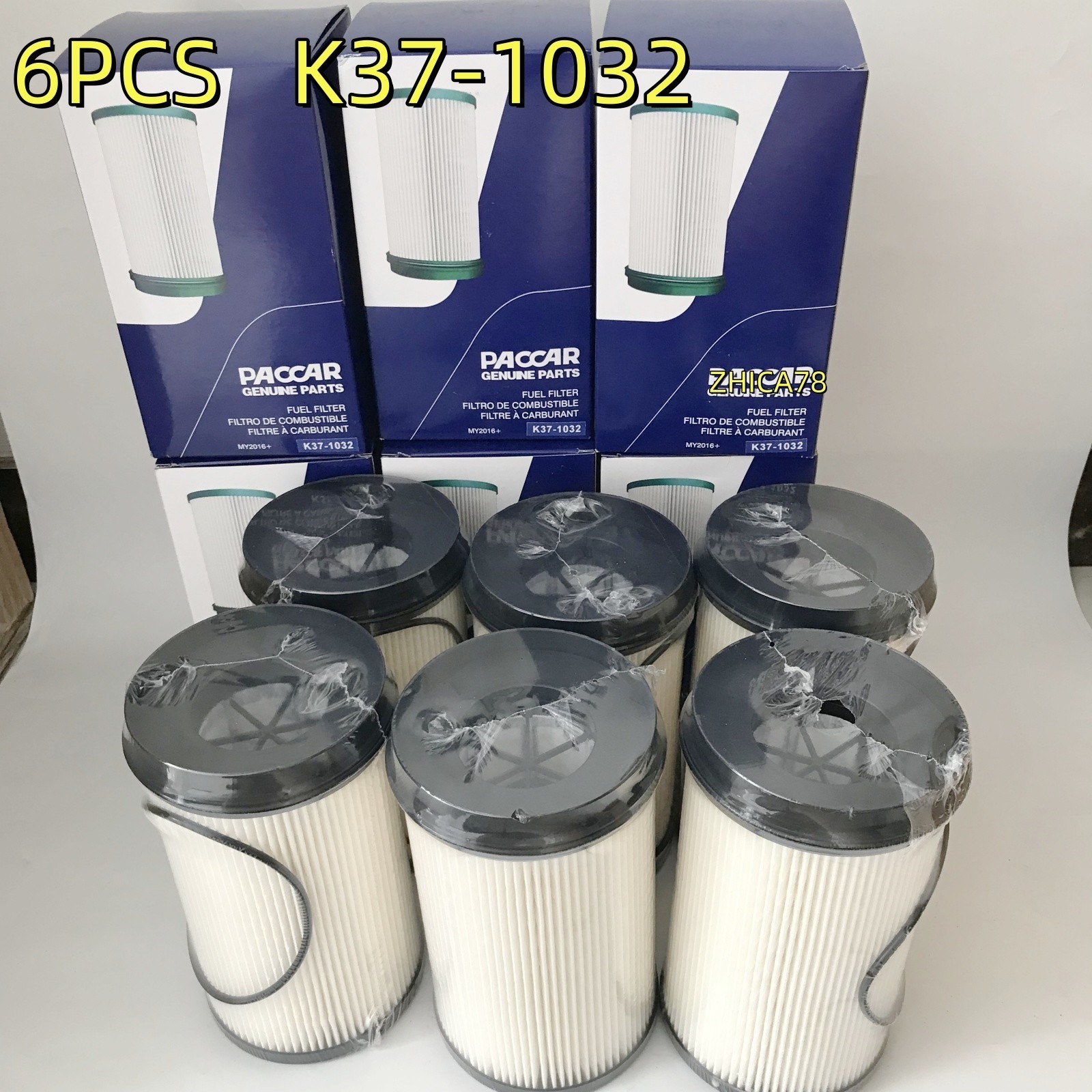 New 6Pcs Depth Coalescer Fuel Filter Part for Paccar Part K37-1032 TX Stock