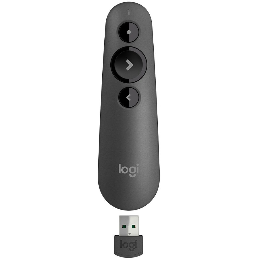 Logitech R500s Laser Presentation Remote Clicker with Dual Connectivity