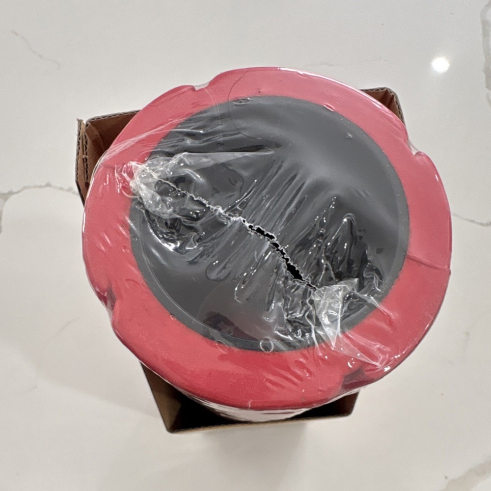 GoFit GoRoller Foam Roller Kit Red Varied Pattern Deep Tissue Massage Set