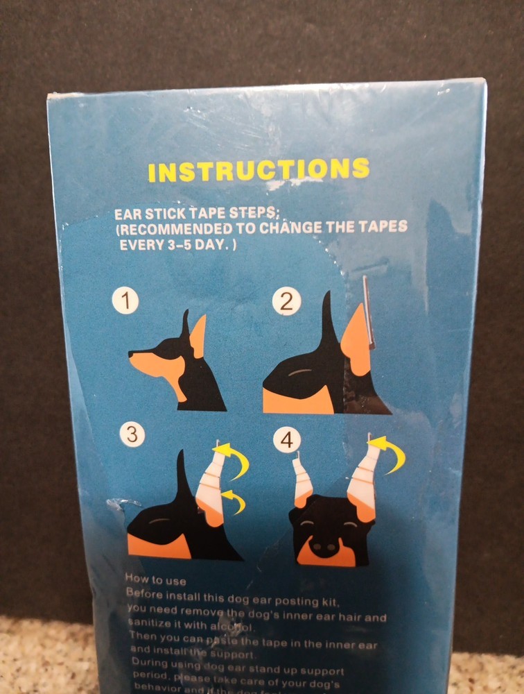 thanksky Dog Ear Posting Kit DANDELION with forceps