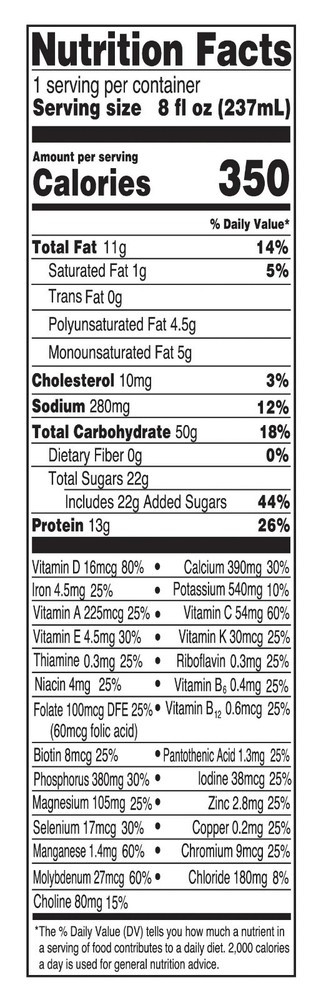 Equate Original Nutritional Shake, Chocolate, 8 fl oz, 6-Pack