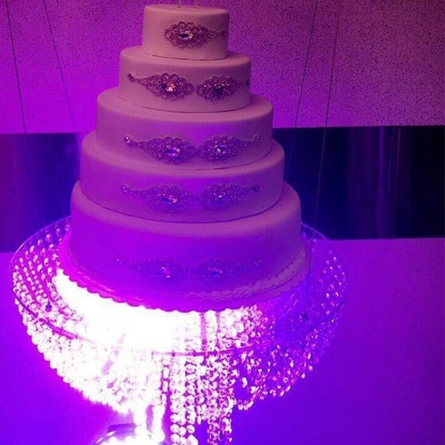 Wedding Cake Stand 80cm Crystal Bead Regular Impact-resistant, Rust-resistant