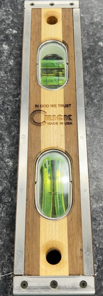 Crick Tool 12 In. Level With Green Vials