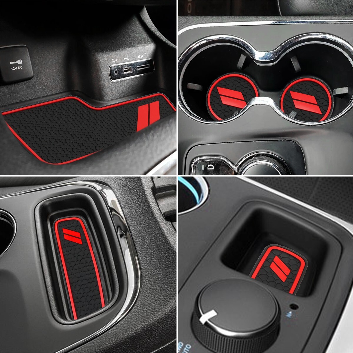 ARIDOSE for Dodge Durango 2014-2020 Accessories Car Cup Holder Insert Interior