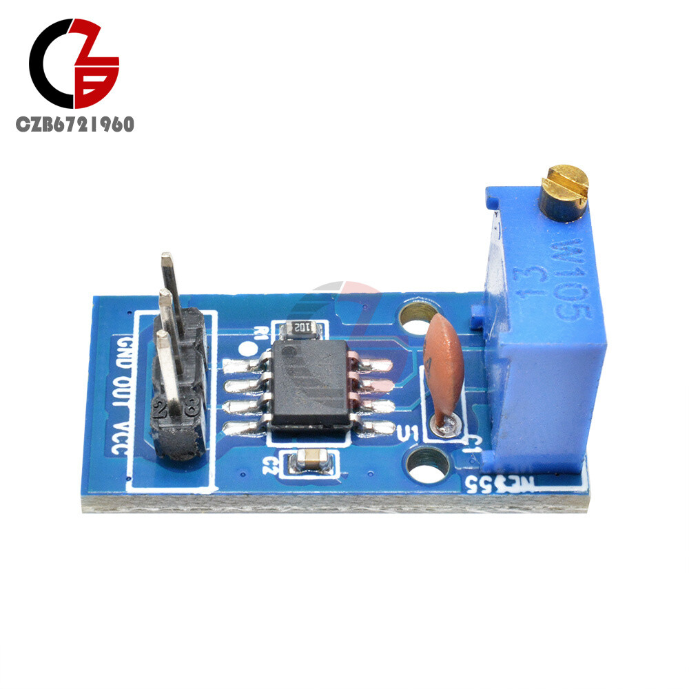 5Pcs NE555 Frequency Pulse Generator Timer Circuit Clock For Raspberry Pi