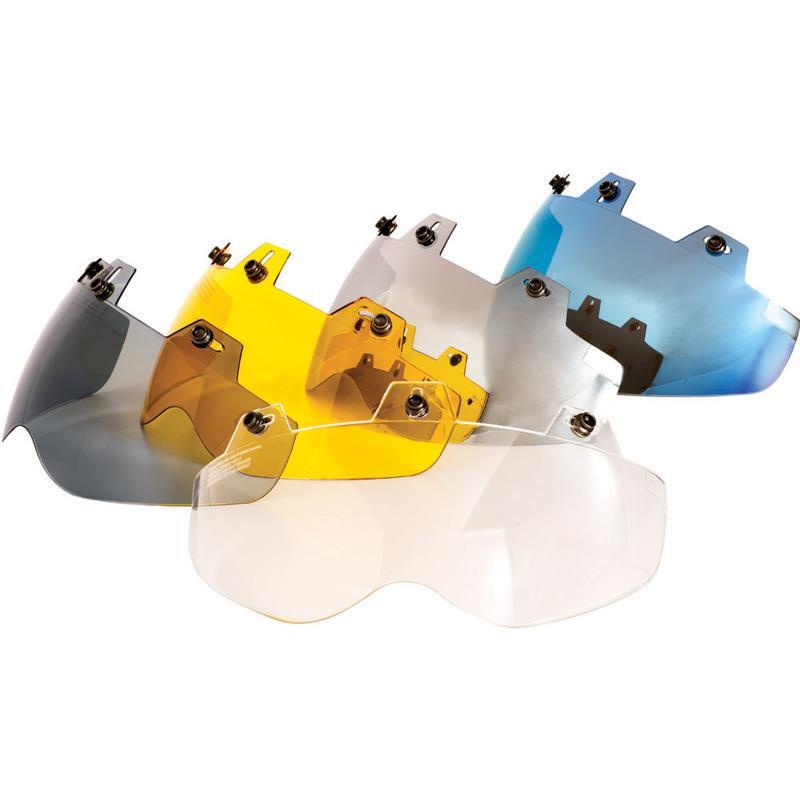 Echo 3 Snap Shorty Universal Helmet Shield Adjustable Snaps Open Face Half