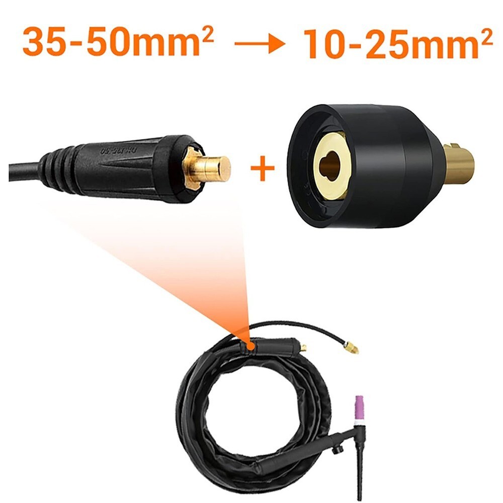 Welding Torch Adapter for Efficient Transition from WP26V to WP17V Models