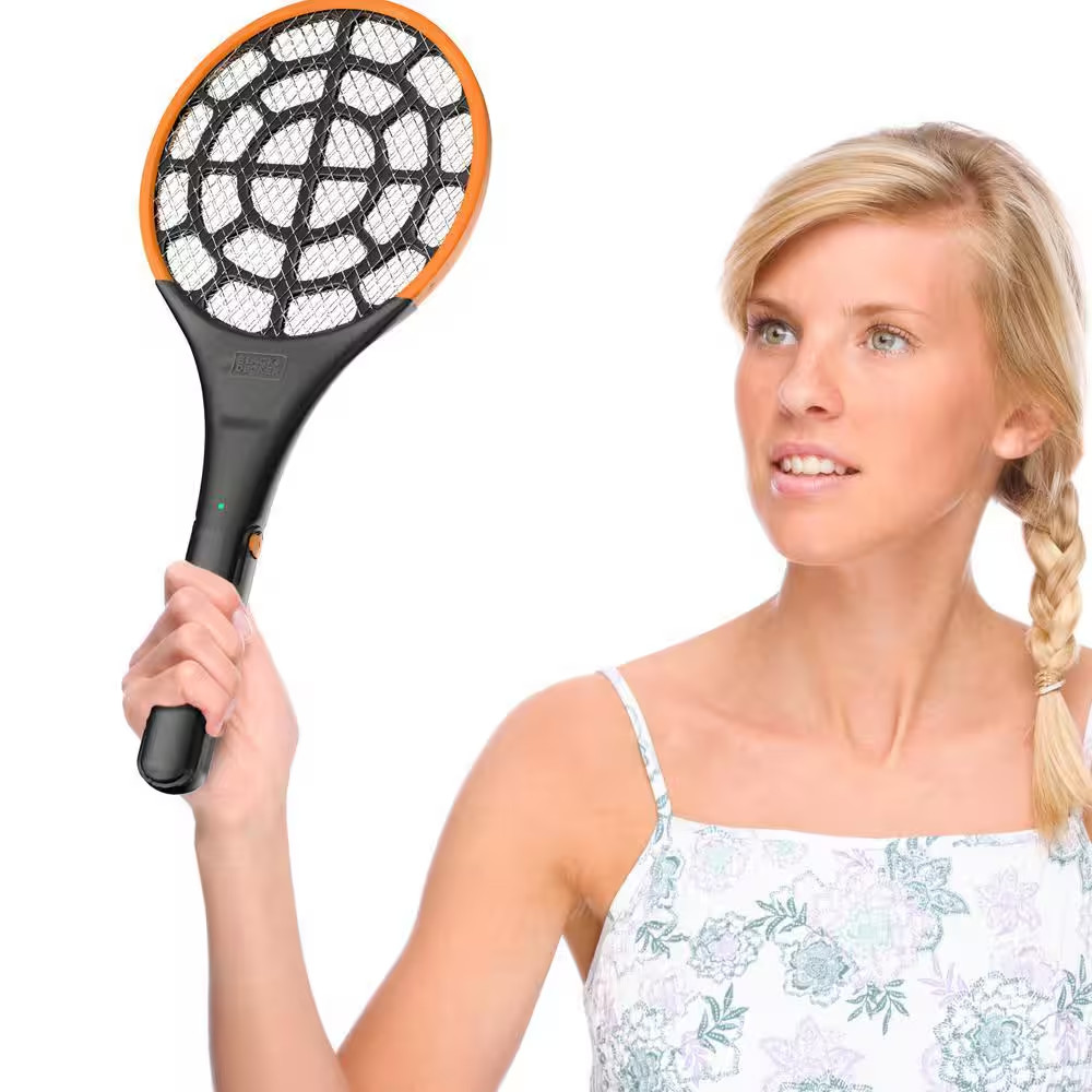 Large Handheld Battery Powered Electric Fly Swatter