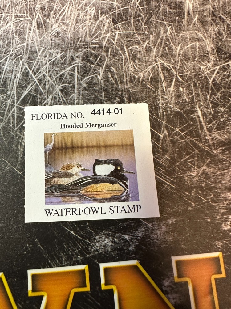 1997 Florida State Duck Stamp,