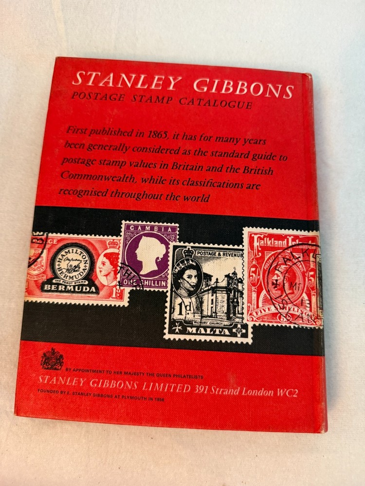 STANLEY GIBBONS POSTAGE STAMP CATALOGUE 1968 British Commonwealth HC