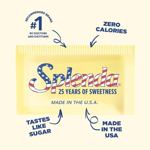 SPLENDA Zero Calorie Sweetener Packets 2000 Count