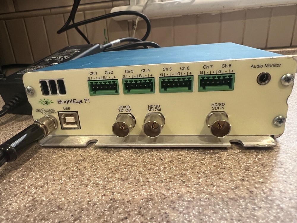 Ensemble Designs BrightEye 71 HD/SD 8 Channel Analog Audio Embedder/Disembedder