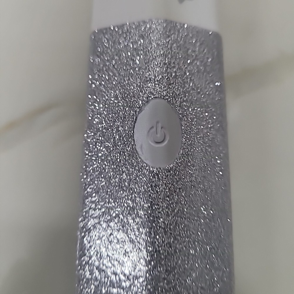 DERMAFLASH DERMAPORE Pore Extractor & Serum Infuser Gray Glitter USED