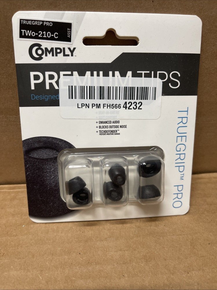 TrueGrip™ Pro TWo-210-C Foam Ear Tips