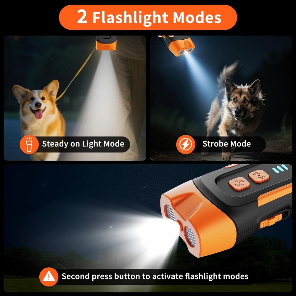 Handheld Ultrasonic Dog Trainer: Compact Solution for Pet Training