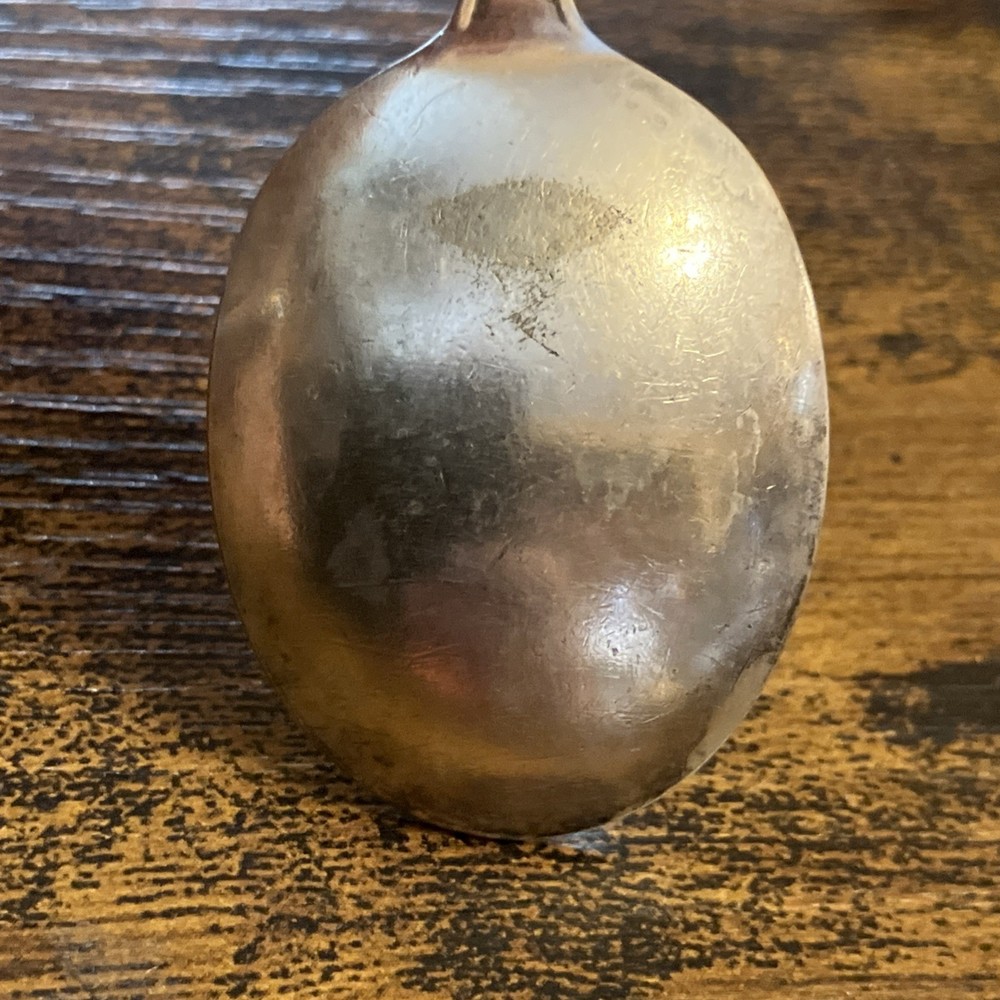 Vintage Rogers Bros. “First Love”Children’s Spoon & Fork Set Silverplate 4” Long