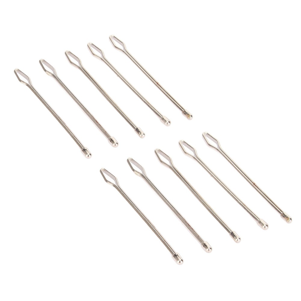 30pcs Drawstring Needle Threader Easy Pull Rust Protection Elastic Threader