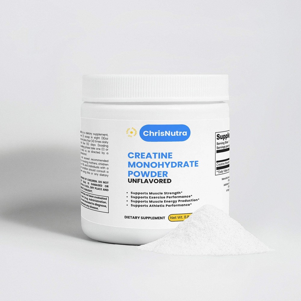 Creatine Monohydrate Unflavored by ChrisNutra