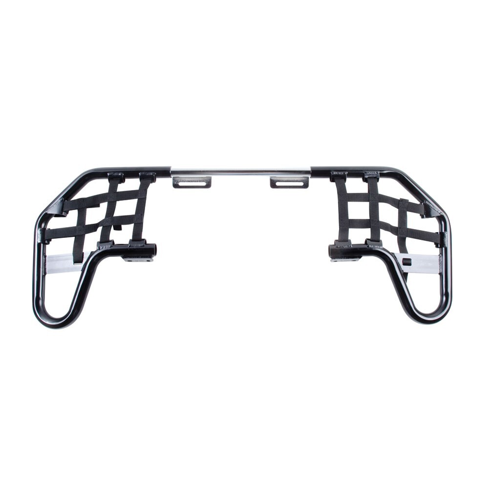 Tusk Comp Series Nerf Bars Black with Black Webbing fits Yamaha Raptor 350