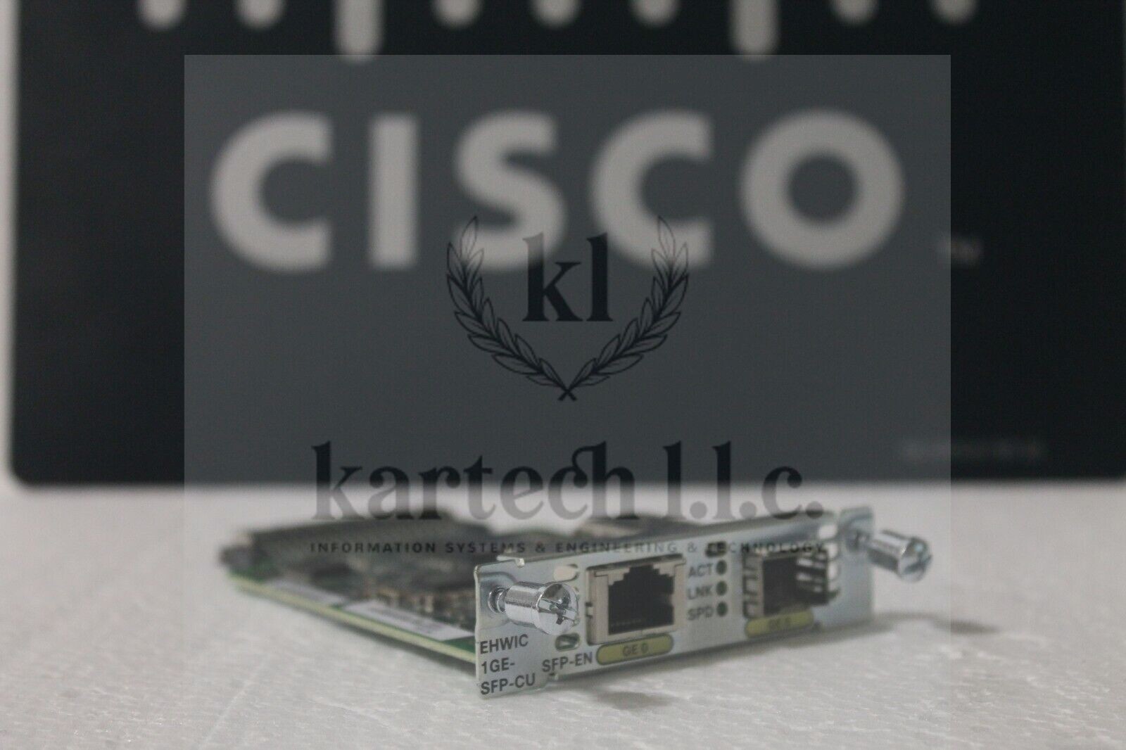 Cisco EHWIC-1GE-SFP-CU 1-Port Gigabit Ethernet Enhanced Network Card