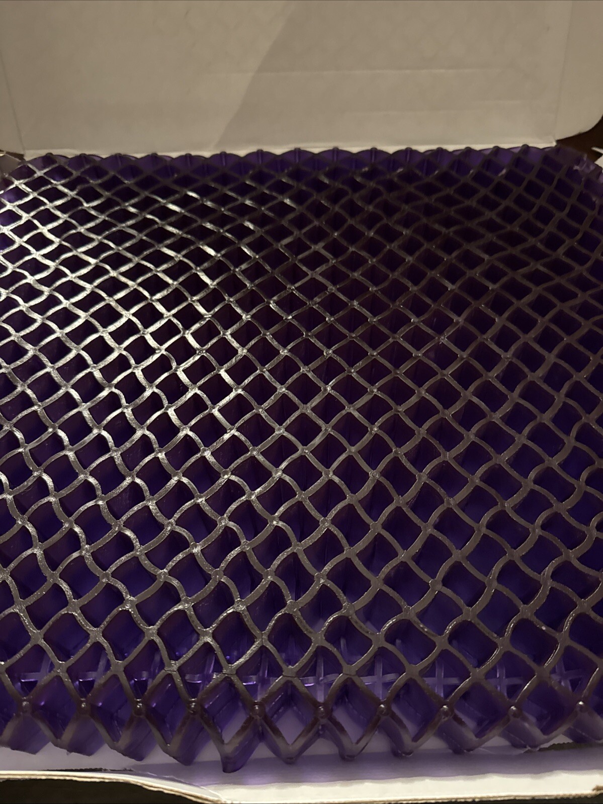 Purple Royal Seat Cushion 2” w/ Washable Cover NEW