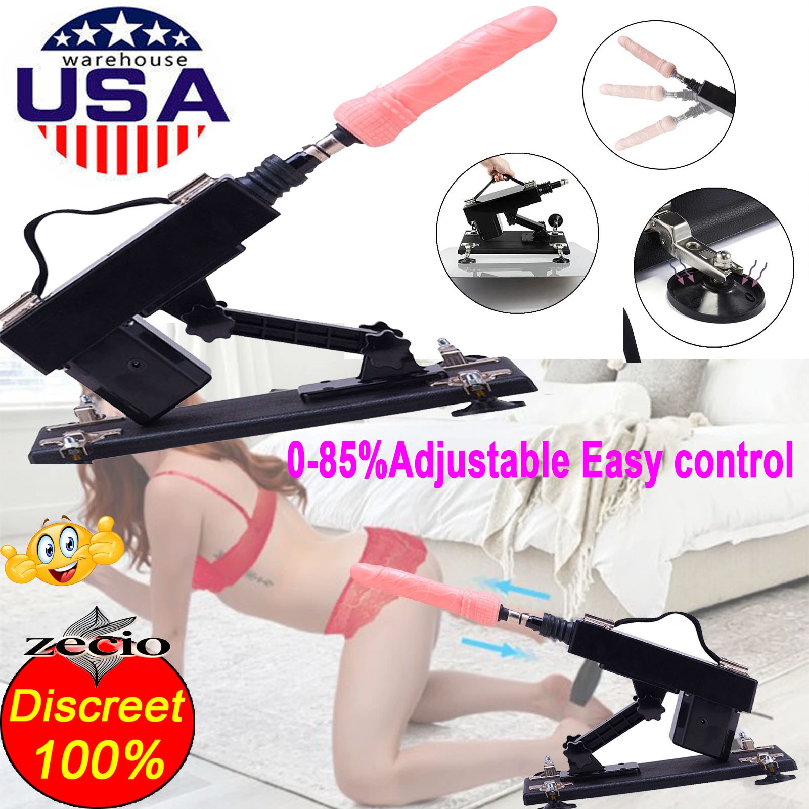 Automatic Love Machine Realistic Sex Machine Dildo Masturbation Electric Sex Toy