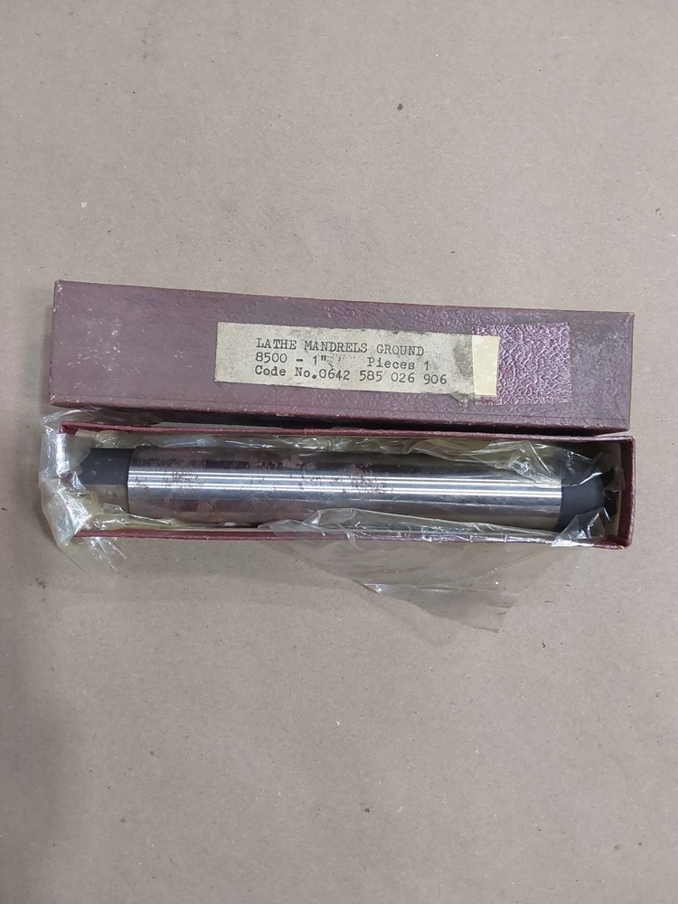 Lathe Mandrels Ground 8500-1"
