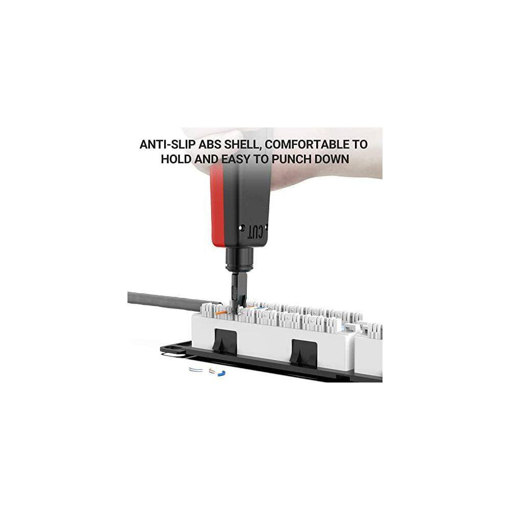 1-Piece AM-918B 110 Type Impact Punch down Tool HI LO Setting Network Cable Hook