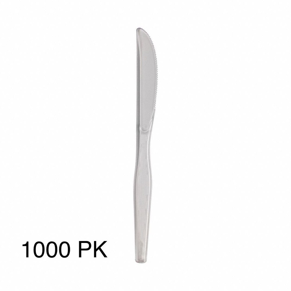 DIXIE Medium Duty Knife, White, 1000 PK