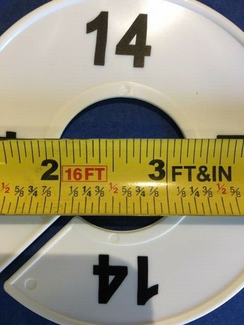 CLOTHING SIZE DIVIDERS-WOMENS 0,1,2,3.4.5.6.7.8.9.10.11.12.13.14 **2 EACH SIZE**