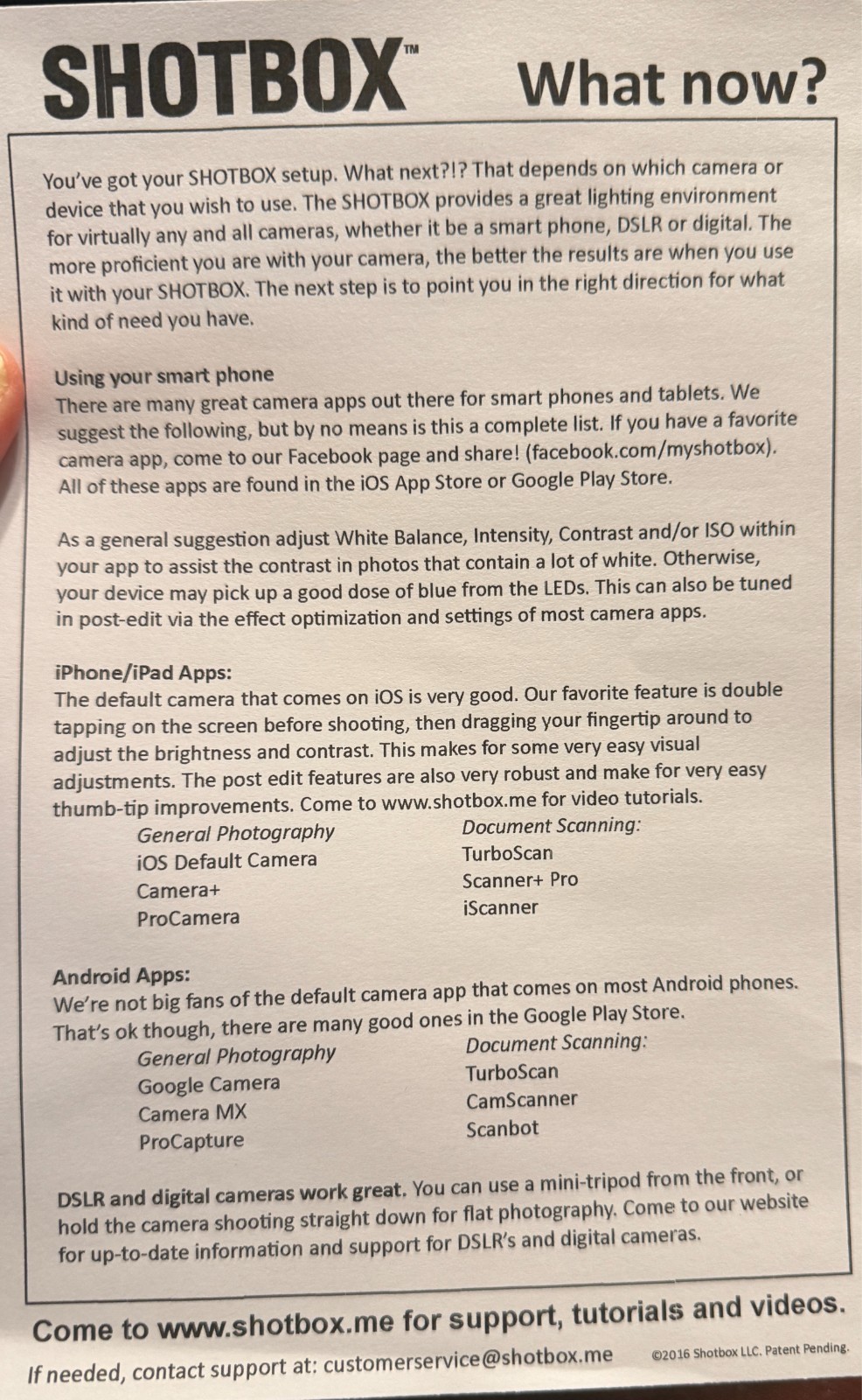 NIB Shotbox Deluxe plus Add-On Bundle and Tote - Photography Shooting Light Box